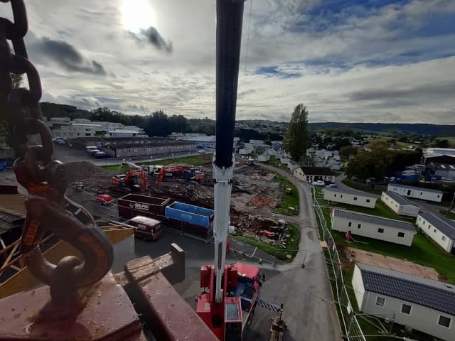 Working at Hieght Building site